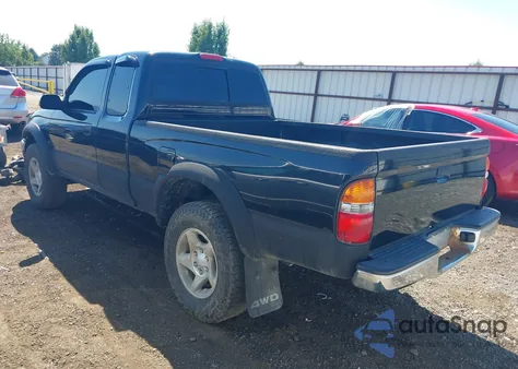 2004 Toyota Tacoma from USA, damaged, VIN 5TEWM72N64Z399261